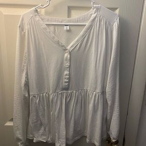 Old  Navy Peplum Shirt